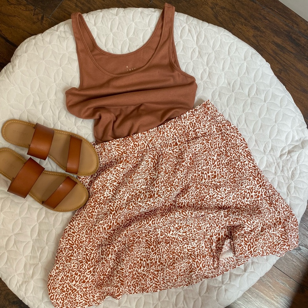 Loft A line skirt